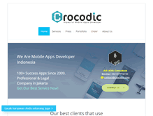 Tablet Screenshot of crocodic.com